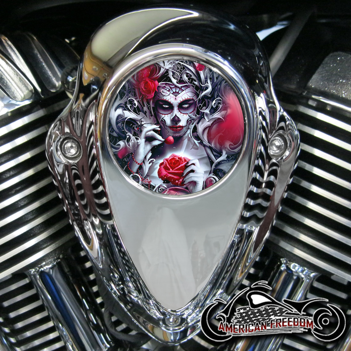 Indian Thunder Stroke Horn Insert - Spider Rose Queen